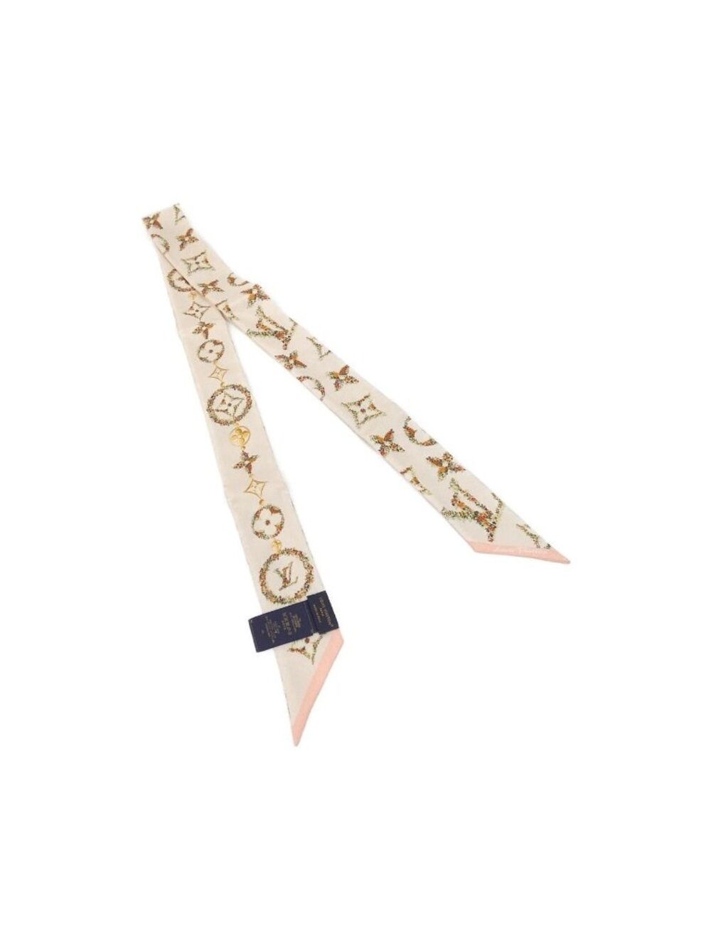 Louis Vuitton Bandeau BB Monogram Flower Scarf